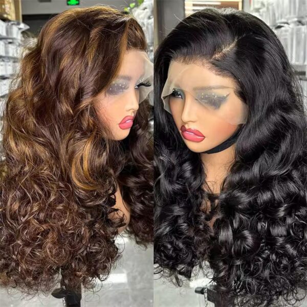 13x4 Loose Wave Bounce Human hair wig - Image 2