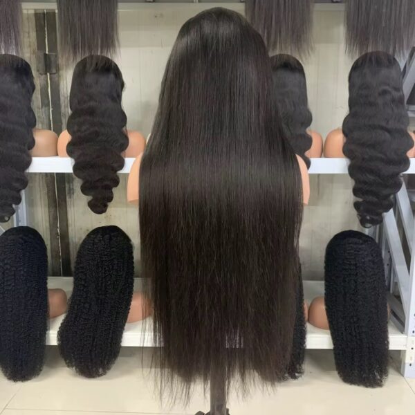 Grade 12A Straight packet hair set. 3 bundles+5x5 HD closure - Image 3
