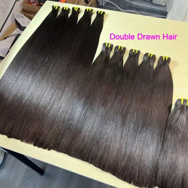Wholesale 100g Human Hair Straight Bundle - Image 3