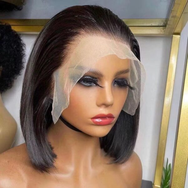 13x4 Lace frontal bob wig human hair - Image 3
