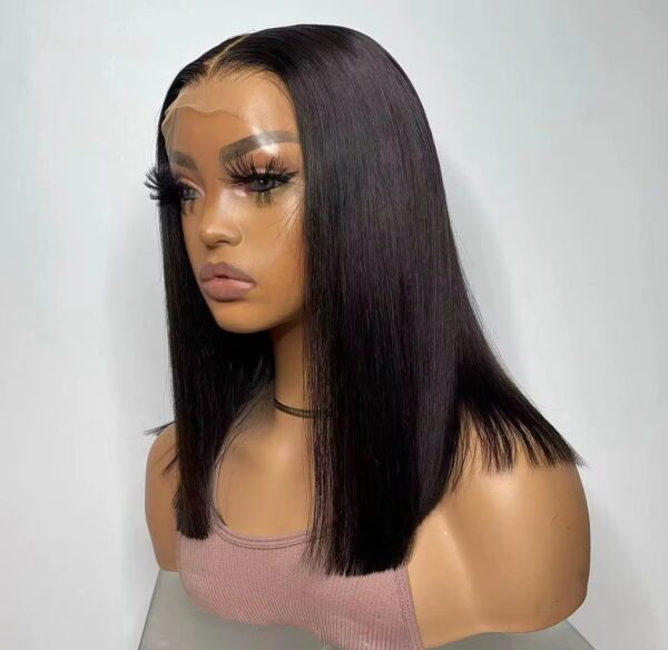 13x4 Lace frontal bob wig human hair - Image 2