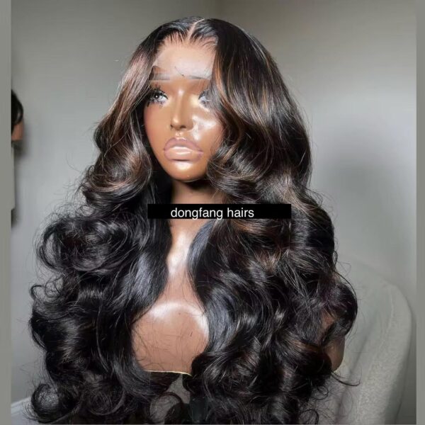 Raw Indian Virgin Cuticle Aligned Glueless HD Lace Wig - Image 4