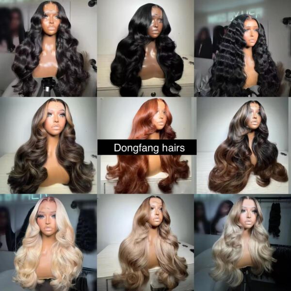 Raw Indian Virgin Cuticle Aligned Glueless HD Lace Wig - Image 2