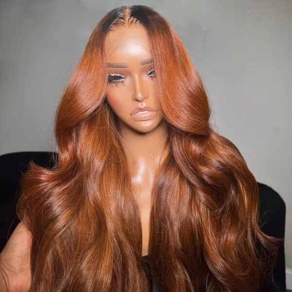 Cuticle Aligned Human hair 350# color - Image 2