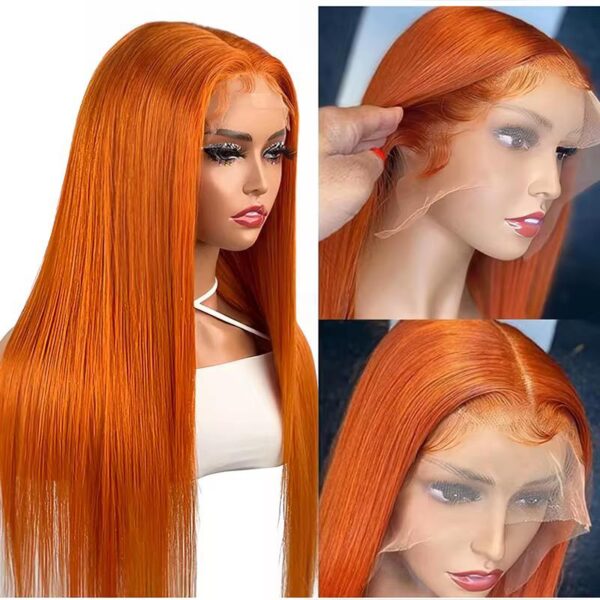 Ginger Deep wave/Straight Brazilian Wig - Image 4