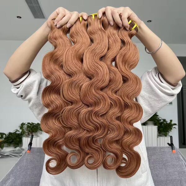 SSD Brazilian Color #35 bodywave/straight human hair bundle - Image 2