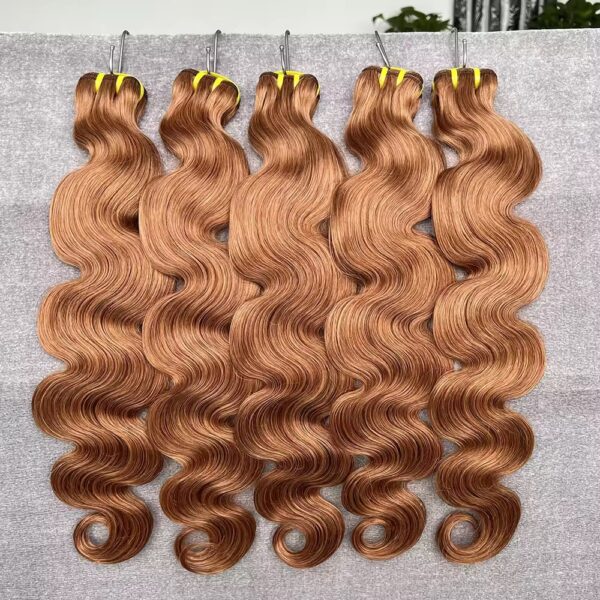 SSD Brazilian Color #35 bodywave/straight human hair bundle - Image 3