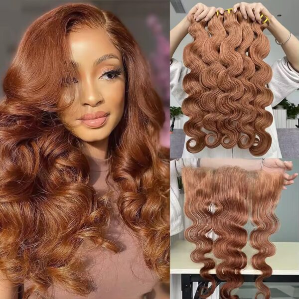 SSD Brazilian Color #35 bodywave/straight human hair bundle
