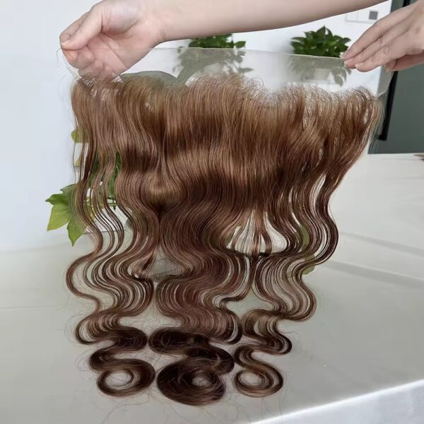 Brazilian Color 99j/#4/#35/P4/27 Matching Frontal/Closure - Image 3